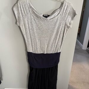 DKNY Heather Gray Top